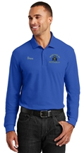 Long Sleeve Masonic Blue Lodge Pique Polo Golf Shirt